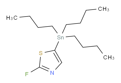 2-fluoro-5-(tributylstannyl)thiazole