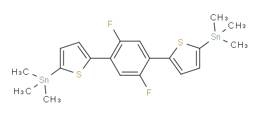 (5,5'-(2,5-difluoro-1,4-phenylene)bis(thiophene-5,2-diyl))bis(trimethylstannane)