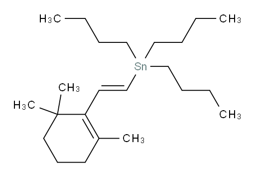 (E)-tributyl(2-(2,6,6-trimethylcyclohex-1-en-1-yl)vinyl)stannane