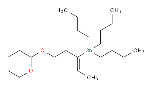 (Z)-三丁基(5-((四氢-2H-吡喃-2-氧基))戊-2-烯-3-基)锡烷