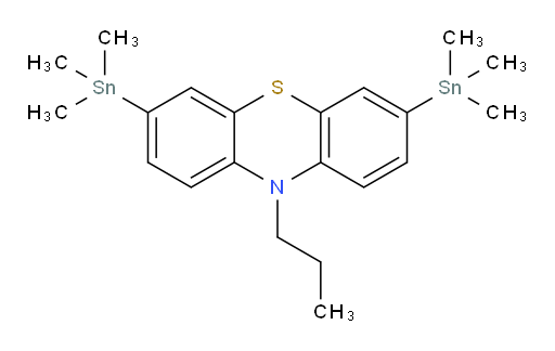 10-propyl-3,7-bis(trimethylstannyl)-10H-phenothiazine