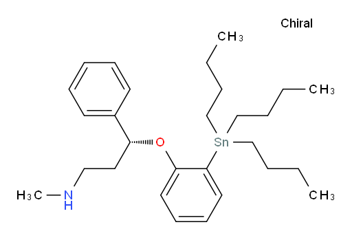 (R)-N-methyl-3-phenyl-3-(2-(tributylstannyl)phenoxy)propan-1-amine