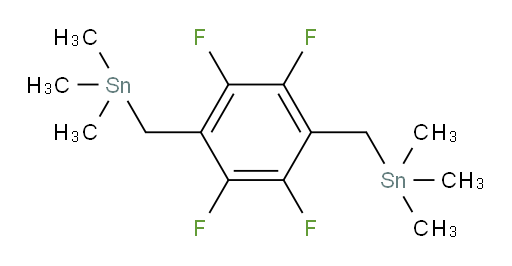 ((perfluoro-1,4-phenylene)bis(methylene))bis(trimethylstannane)