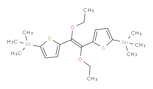 (E)-1,2-diethoxy-1,2-bis(5-(trimethylstannyl)thiophen-2-yl)ethene
