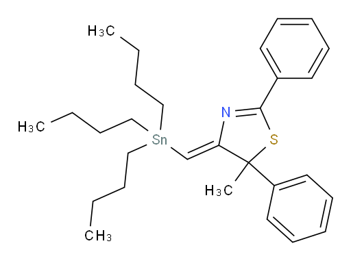 (Z)-5-甲基-2,5-二苯基-4-((三丁基锡基)亚甲基)-4,5-二氢噻唑