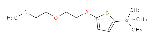 (5-(2-(2-methoxyethoxy)ethoxy)thiophen-2-yl)trimethylstannane