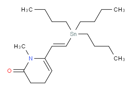 (E)-1-methyl-6-(2-(tributylstannyl)vinyl)-3,4-dihydropyridin-2(1H)-one