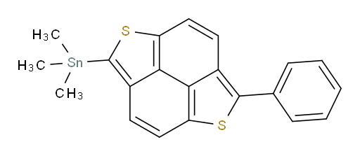 trimethyl(6-phenylnaphtho[1,8-bc:5,4-b'c']dithiophen-2-yl)stannane