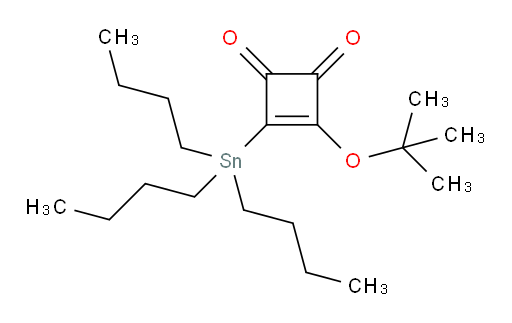 3-(叔-丁氧基)-4-(三丁基锡基)环丁-3-烯-1,2-二酮