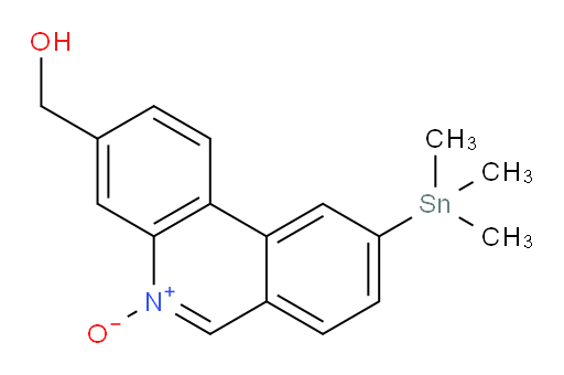 3-(羟甲基)-9-(三甲基锡基)菲啶 5-氧化物