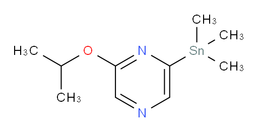 2-isopropoxy-6-(trimethylstannyl)pyrazine