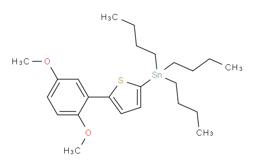 tributyl(5-(2,5-dimethoxyphenyl)thiophen-2-yl)stannane