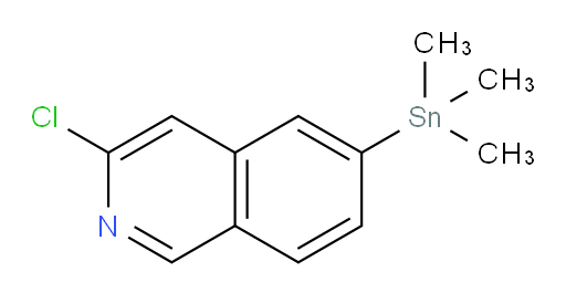 3-chloro-6-(trimethylstannyl)isoquinoline