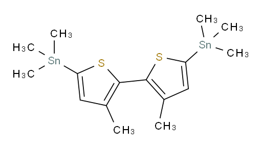 (3,3'-dimethyl-[2,2'-bithiophene]-5,5'-diyl)bis(trimethylstannane)