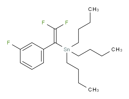 tributyl(2,2-difluoro-1-(3-fluorophenyl)vinyl)stannane