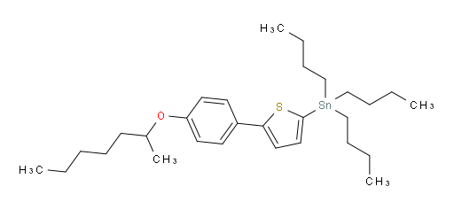 tributyl(5-(4-(heptan-2-yloxy)phenyl)thiophen-2-yl)stannane