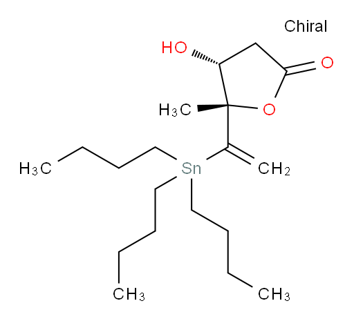 (4R,5S)-4-hydroxy-5-methyl-5-(1-(tributylstannyl)vinyl)dihydrofuran-2(3H)-one