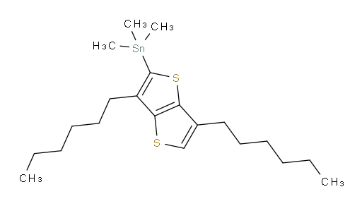(3,6-dihexylthieno[3,2-b]thiophen-2-yl)trimethylstannane