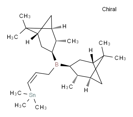 ((Z)-3-(bis((1S,2R,3S,5S)-2,6,6-trimethylbicyclo[3.1.1]heptan-3-yl)boryl)prop-1-en-1-yl)trimethylstannane