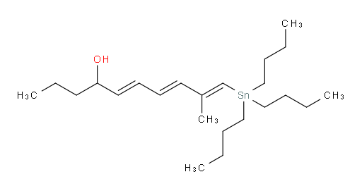 (5E,7E,9E)-9-methyl-10-(tributylstannyl)deca-5,7,9-trien-4-ol