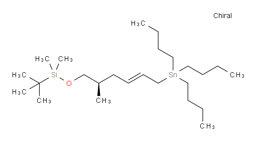 (R,E)-tert-butyldimethyl((2-methyl-6-(tributylstannyl)hex-4-en-1-yl)oxy)silane