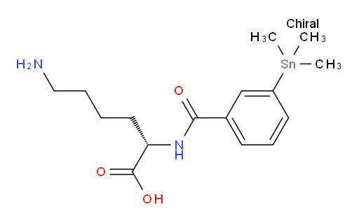 (S)-6-amino-2-(3-(trimethylstannyl)benzamido)hexanoic acid