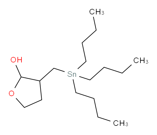 3-((tributylstannyl)methyl)tetrahydrofuran-2-ol