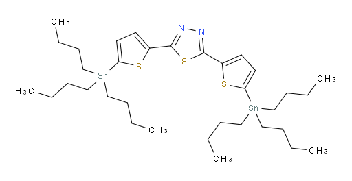 2,5-双(5-(三丁基锡基)噻吩-2-基)-1,3,4-噻二唑