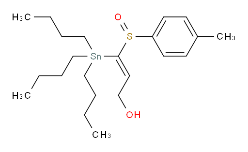 (Z)-3-(对甲苯基亚砜)-3-(三丁基锡基)丙-2-烯-1-醇