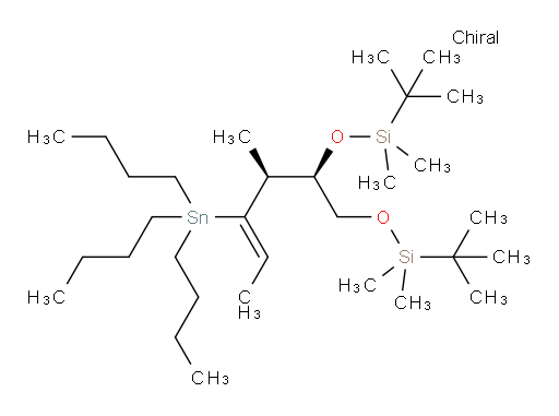 (R)-2,2,3,3,8,8,9,9-八甲基-5-((S,Z)-3-(三丁基锡基)戊-3-烯-2-基)-4,7-二氧杂-3,8-二硅杂癸烷