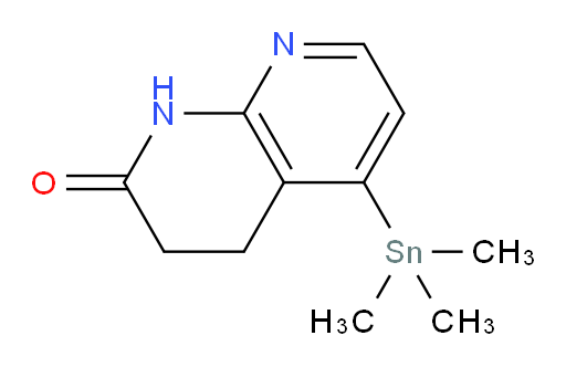 5-(trimethylstannyl)-3,4-dihydro-1,8-naphthyridin-2(1H)-one