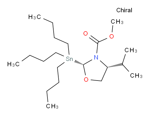 (2R,4R)-methyl 4-isopropyl-2-(tributylstannyl)oxazolidine-3-carboxylate