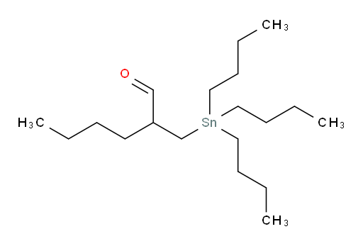 2-((tributylstannyl)methyl)hexanal