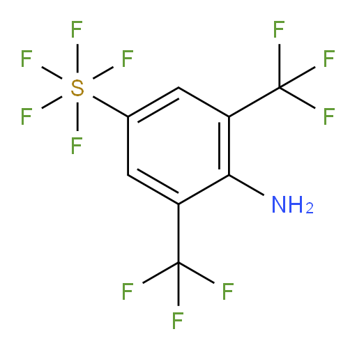 4-amino-3,5-bis(trifluoromethyl)(pentafluoromercapto)benzene