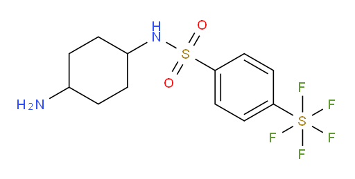 [4-[[(4-Aminocyclohexyl)amino]sulfonyl]phenyl]sulfur pentafluoride