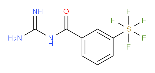 [3-[[(aminoiminomethyl)amino]carbonyl]phenyl]sulfur pentafluoride