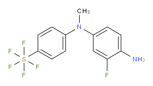 [4-[(4-Amino-3-fluorophenyl)methylamino]phenyl]sulfur pentafluoride