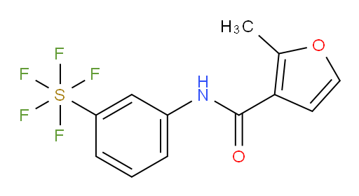 [3-[[(2-methyl-3-furanyl)carbonyl]amino]phenyl]sulfur pentafluoride
