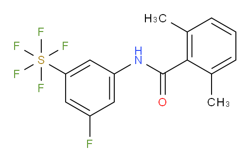 [3-[(2,6-Dimethylbenzoyl)amino]-5-fluorophenyl]sulfur pentafluoride
