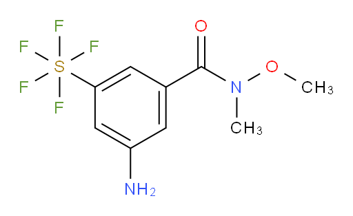 [3-Amino-5-[(methoxymethylamino)carbonyl]phenyl]sulfur pentafluoride