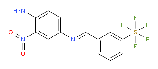 [3-[[(4-Amino-3-nitrophenyl)imino]methyl]phenyl]sulfur pentafluoride