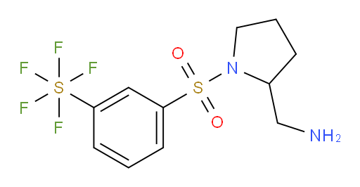 [3-[[2-(Aminomethyl)-1-pyrrolidinyl]sulfonyl]phenyl]sulfur pentafluoride
