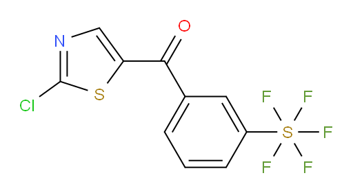 [3-[(2-chloro-5-thiazolyl)carbonyl]phenyl]sulfur pentafluoride