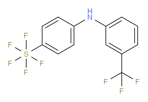 [4-[[3-(trifluoromethyl)phenyl]amino]phenyl]sulfur pentafluoride
