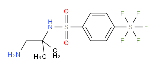 [4-[[(2-Amino-1,1-dimethylethyl)amino]sulfonyl]phenyl]sulfur pentafluoride