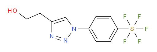 2-(1-(4-(pentafluoromercapto)phenyl)-1H-1,2,3-triazol-4-yl)ethanol