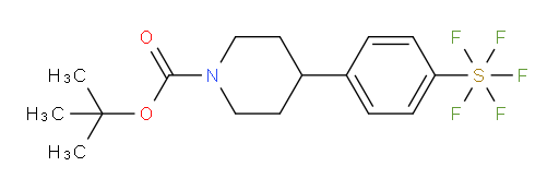 [4-[1-[(1,1-Dimethylethoxy)carbonyl]-4-piperidinyl]phenyl]sulfur pentafluoride