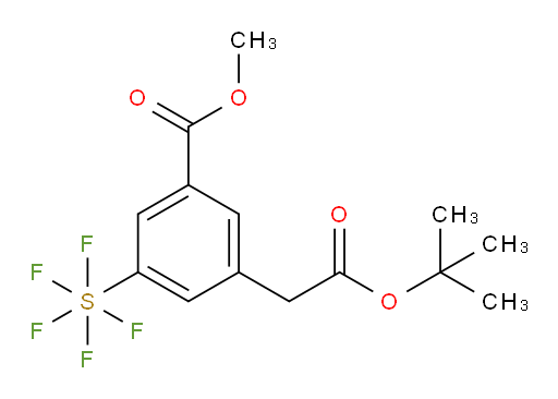 [3-[2-(1,1-Dimethylethoxy)carbonyl]-5-(methoxycarbonyl)phenyl]sulfur pentafluoride