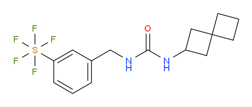 [3-[[[(spiro[3.3]hept-2-ylamino)carbonyl]amino]methyl]phenyl]-sulfur pentafluoride