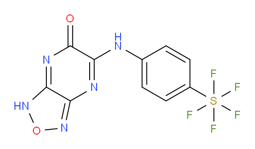 [4-[(6-hydroxy[1,2,5]oxadiazolo[3,4-b]pyrazin-5-yl)amino]phenyl]sulfur pentafluoride